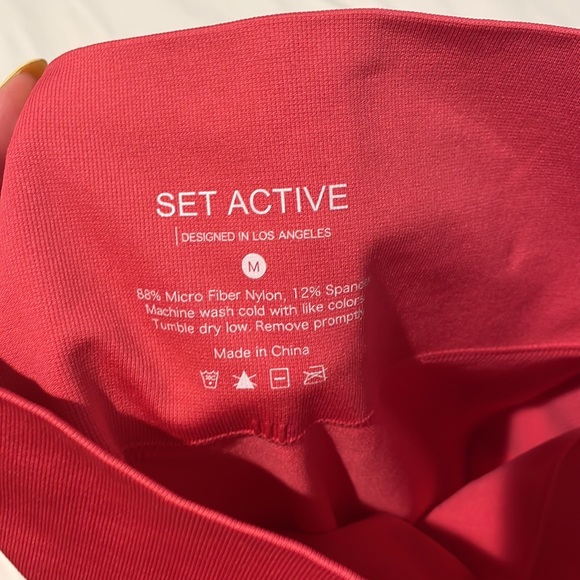 Set Active Pink Sculptflex Leggings - Picture 2 of 3